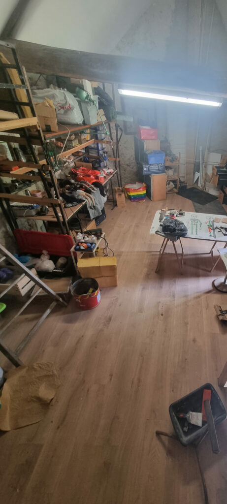 L'Atelier du Haut · 45 m², plancher